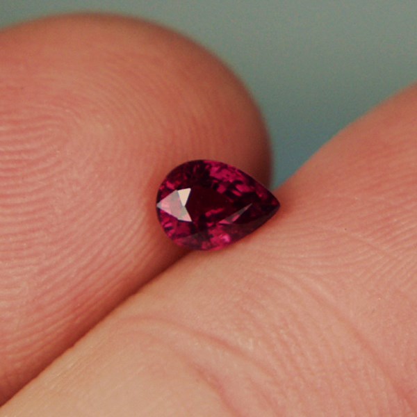 Fine Red Color Natural Burmese Ruby 0.71 ct  Litnon.com