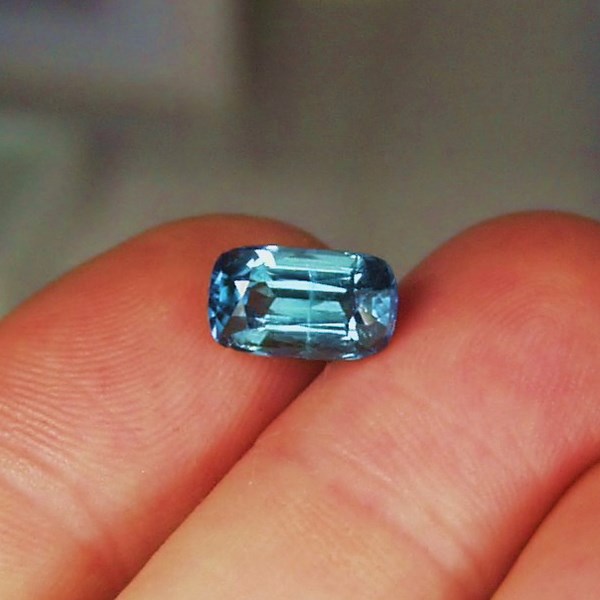 Color Open C-axis Indicolite Tourmaline Afghanistan 3.15 ct  Litnon.com