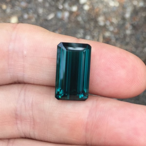True Blue Old Stock Brazil Indicolite Tourmaline 13.87 Carats Litnon.com