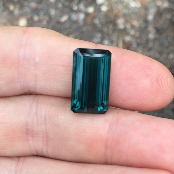 True Blue Old Stock Brazil Indicolite Tourmaline 13.87 Carats Litnon.com