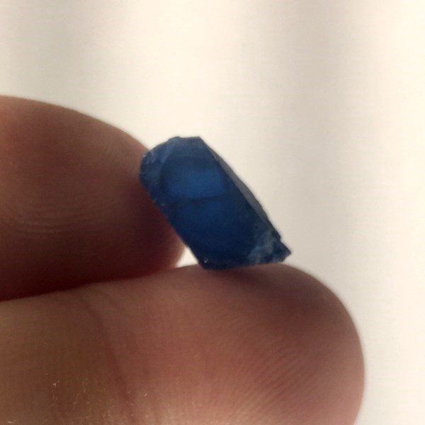 Ultra Rare Royal Blue Afghanite Facet Rough 4.80 ct GL Litnon.com