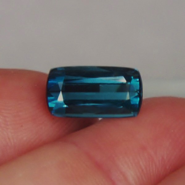 True Blue Indicolite Tourmaline Afghanistan 4.65 ct GL Litnon.com