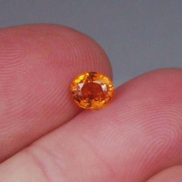  Orange and Clean Spessartite Garnet Nigeria 1.09 ct  Litnon.com