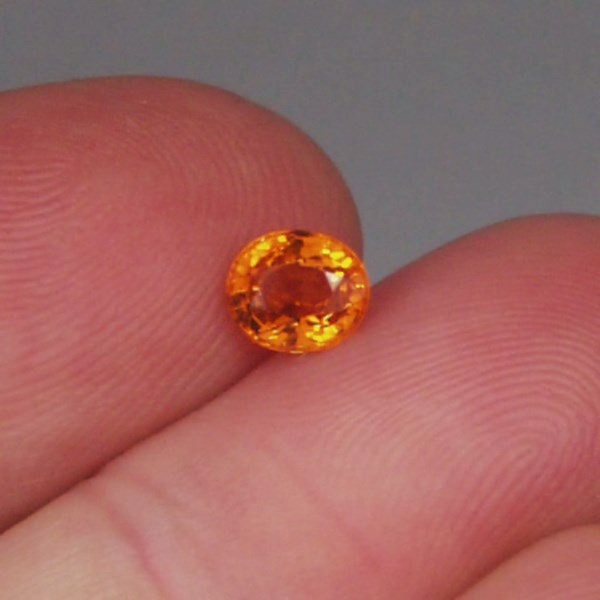  Orange and Clean Spessartite Garnet Nigeria 1.09 ct  Litnon.com