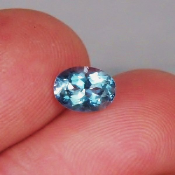 Rare Aqua Blue Color Tourmaline Afghanistan 1.17 ct GL Litnon.com