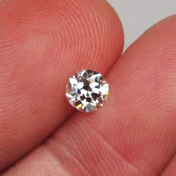 Antique Euro Cut Diamond VS-1 H color 0.61 ct  Litnon.com