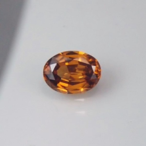  Natural Amber Orange Zircon Tanzania 1.29 ct  Litnon.com