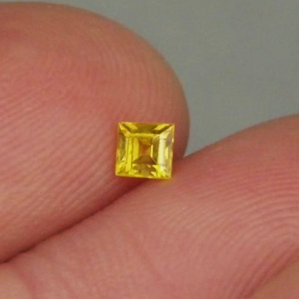 Tiny Treasure Rich Golden Yellow Natural Sapphire Sri Lanka  Litnon.com