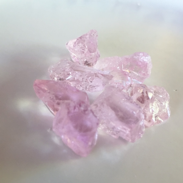 Pure Pink Morganite Clean Facet Rough Nigeria 44.54 ct  Litnon.com