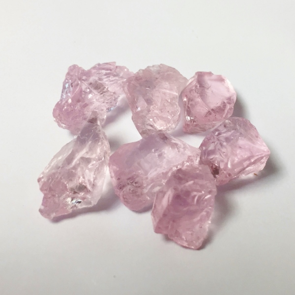 Pure Pink Morganite Clean Facet Rough Nigeria 44.54 ct  Litnon.com