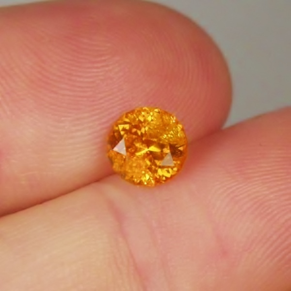 Nice Color and Bright Loliondo Mandarin Spessartite Garnet 1.75 ct  Litnon.com