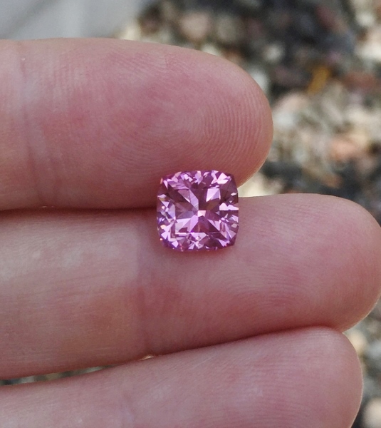 Bright USA Cut Pink Tourmaline Nigeria 3.40 ct  Litnon.com
