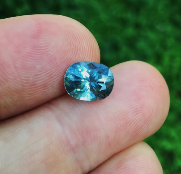 USA Cut Unheated Montana Sapphire 3.11 ct  Litnon.com