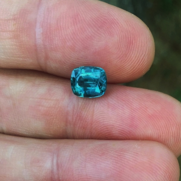Color Indicolite Blue Tourmaline Afghanistan 2.47 ct GL Litnon.com