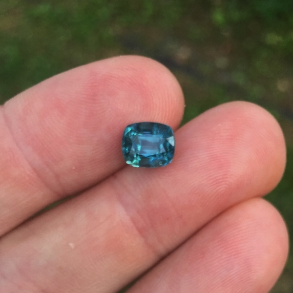 Color Indicolite Blue Tourmaline Afghanistan 2.47 ct GL Litnon.com