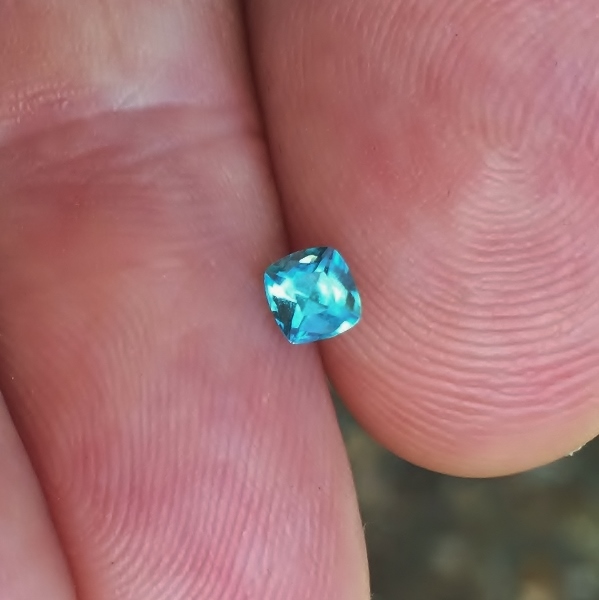 Ultra Rare Gem Grade Natural Grandidierite Madagascar GL Litnon.com