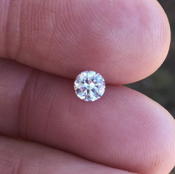 Antique Euro Cut Diamond VS1 - G Color 0.49 ct  Litnon.com