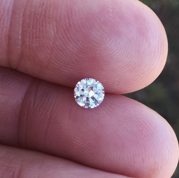 Antique Euro Cut Diamond VS1 - G Color 0.49 ct  Litnon.com