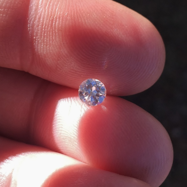 Antique Euro Cut Diamond VS1 - G Color 0.49 ct  Litnon.com