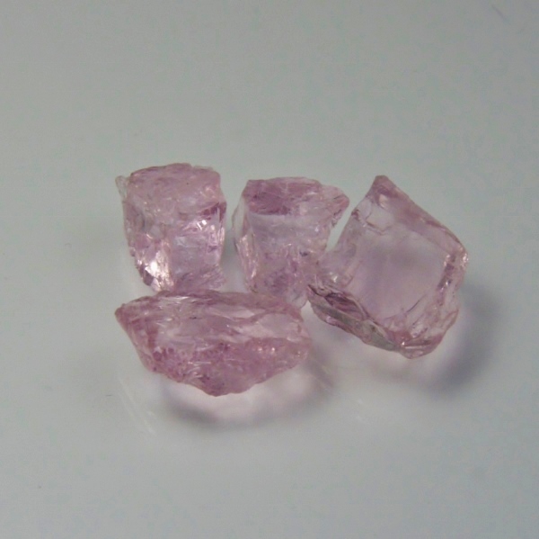 Pure Pink Morganite Clean Facet Rough Nigeria 35.80 ct  Litnon.com