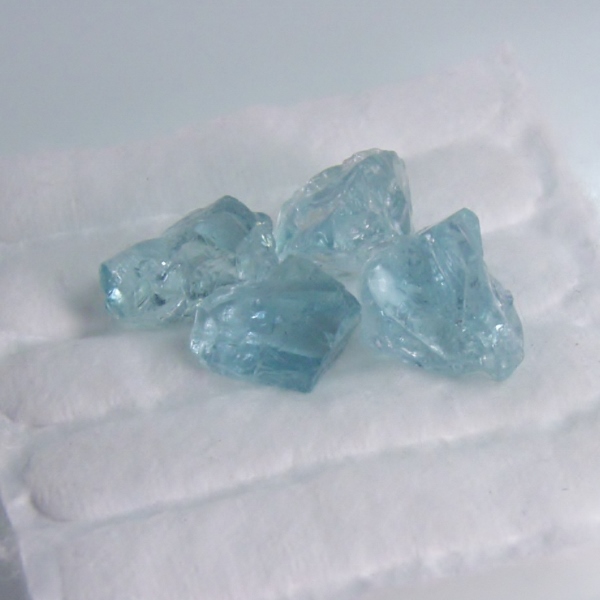 Nice Color Aquamarine Facet Rough Nigeria 7.1 grams  Litnon.com