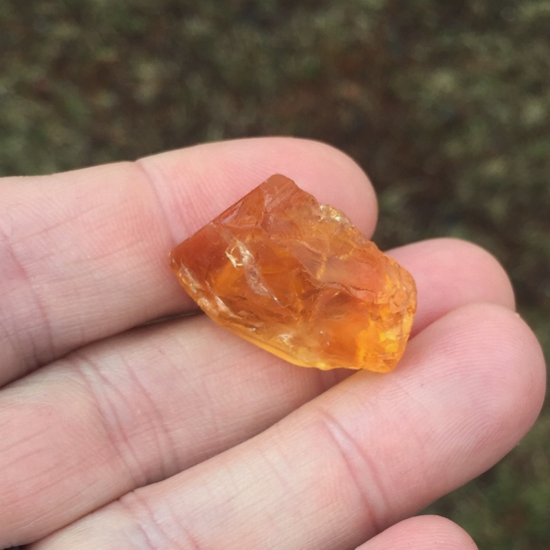 Old Stock Top Crystal Citrine Facet Rough Brazil 42.02 ct  Litnon.com