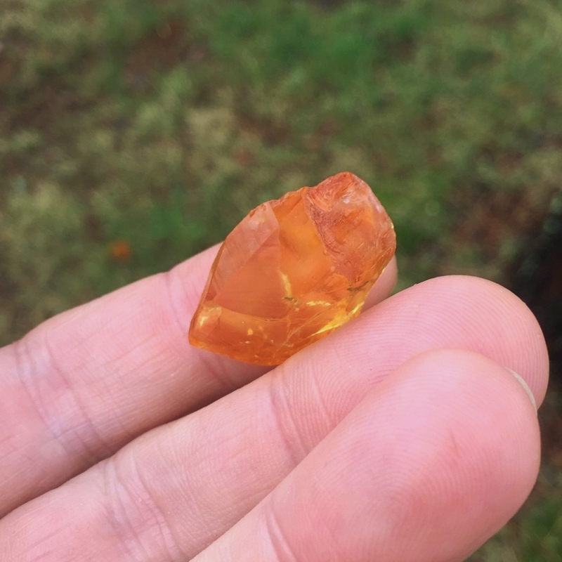 Old Stock Top Crystal Citrine Facet Rough Brazil 42.02 ct  Litnon.com