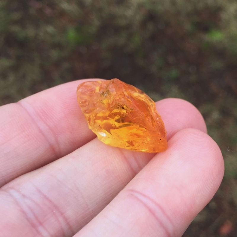 Old Stock Top Crystal Citrine Facet Rough Brazil 30.70 ct  Litnon.com