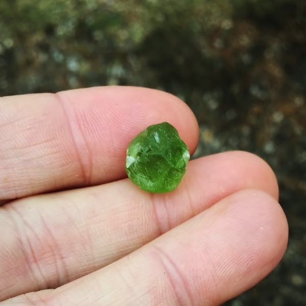  Fine Color and Clean Peridot Facet Rough Arizona 12.99 ct  Litnon.com