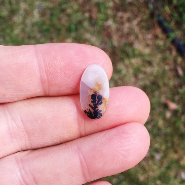  All Natural Ring Size Dendritic Agate India  Litnon.com