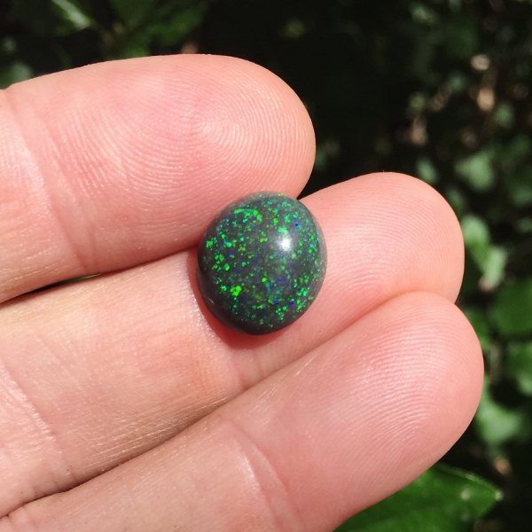 Natural Untreated Black Matrix Opal Honduras 5.10 ct  Litnon.com