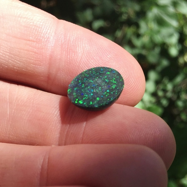 Natural Untreated Black Matrix Opal Honduras 5.10 ct  Litnon.com