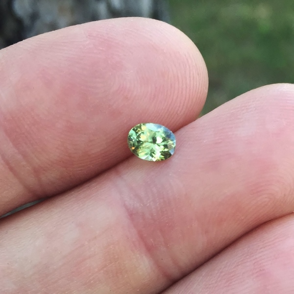 Bright and Pretty Demantoid Garnet Namibia  Litnon.com