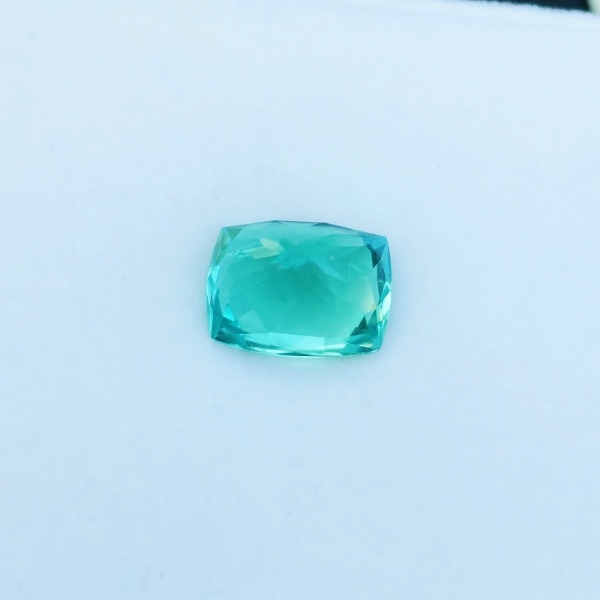 Special Color Blue-Green Afghan Tourmaline 7.64 ct GL Litnon.com