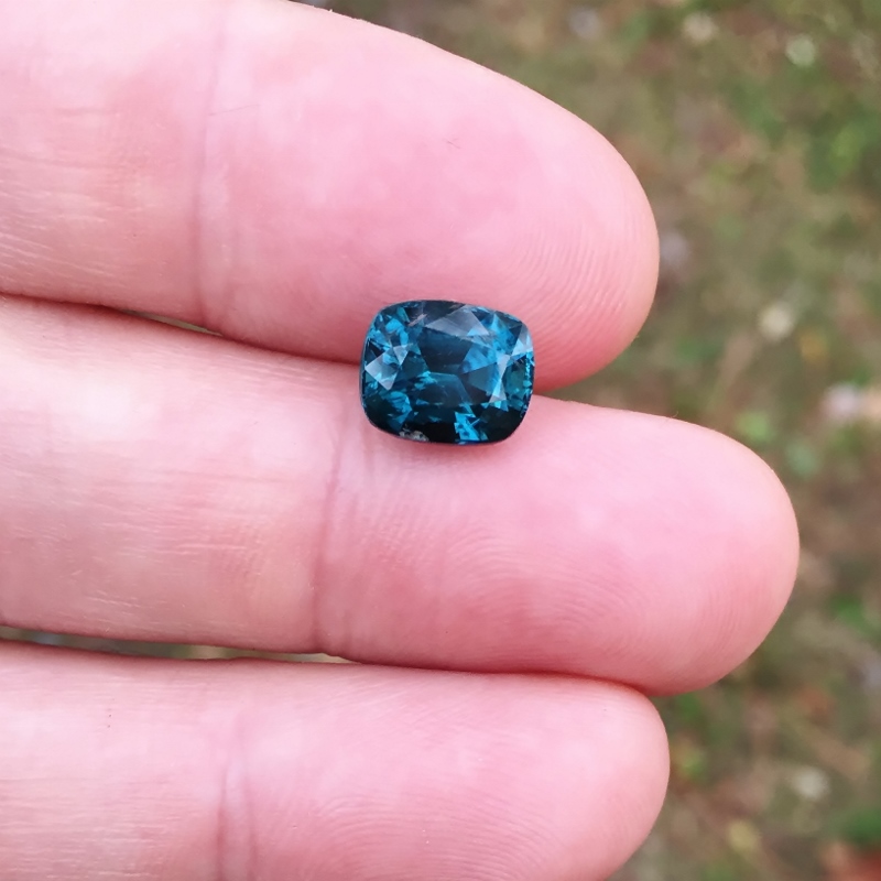 Indigo Blue Natural Indicolite Tourmaline Afghanistan 4.01 ct  Litnon.com