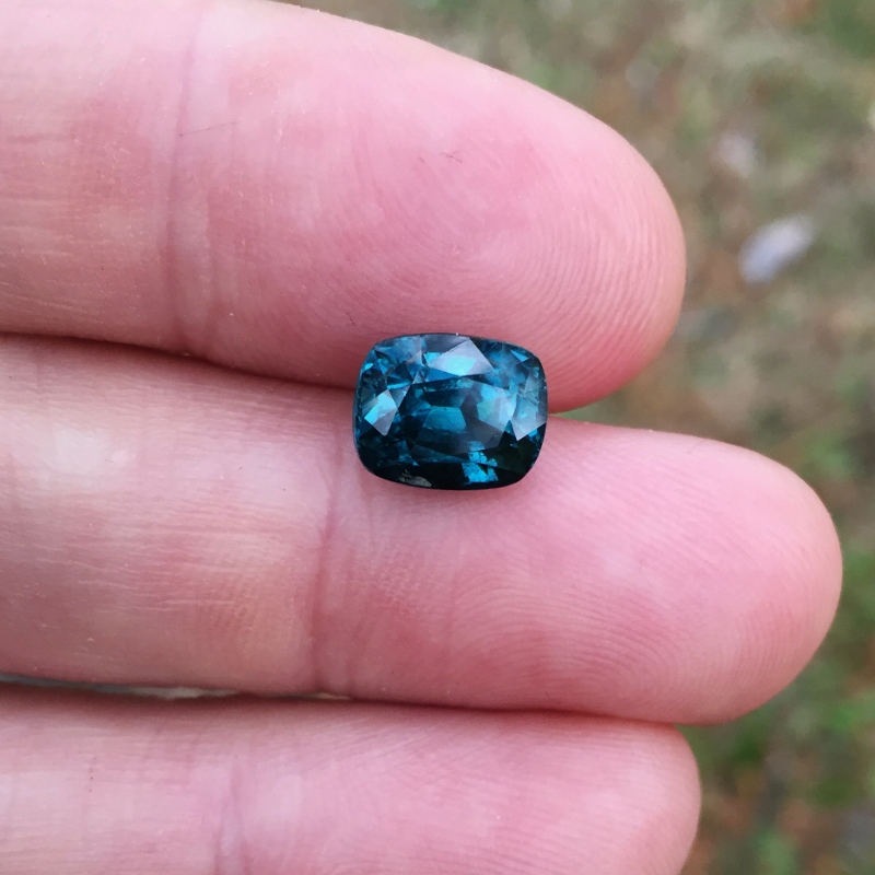 Indigo Blue Natural Indicolite Tourmaline Afghanistan 4.01 ct  Litnon.com