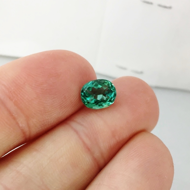 Color Bright Blue Green Tourmaline Afghanistan 1.90 ct  Litnon.com