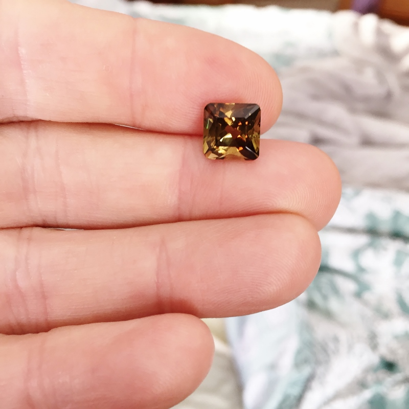 Big and Rare USA Cut Natural Andalusite Brazil 4.57 ct  Litnon.com