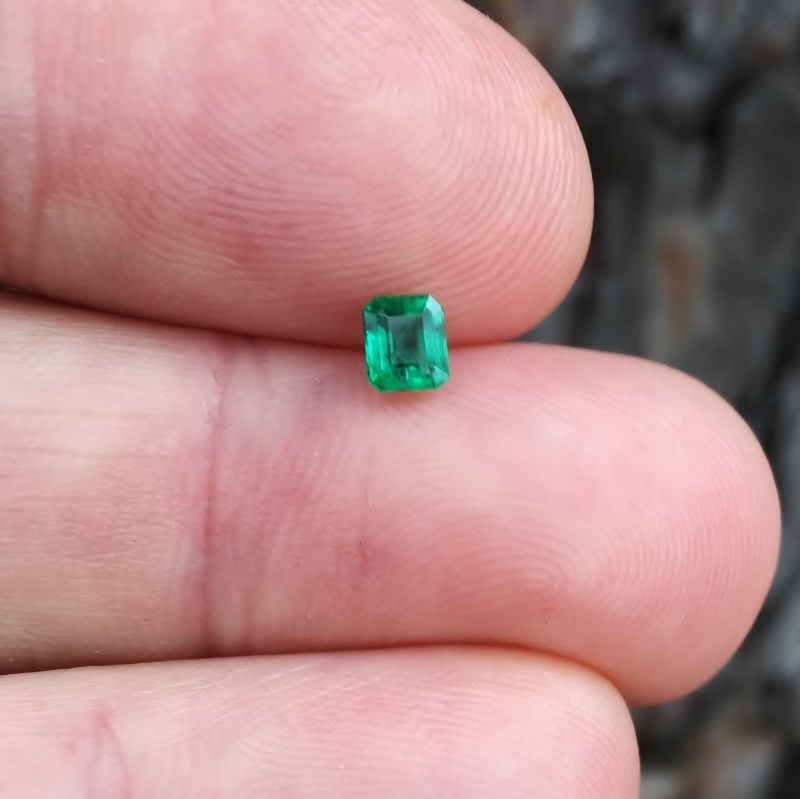 Tiny Treasure Natural Colombian Emerald  Litnon.com