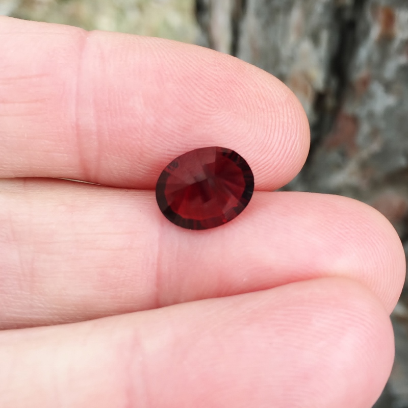 USA Cut Pyrope Garnet Tanzania 4.48 ct  Litnon.com