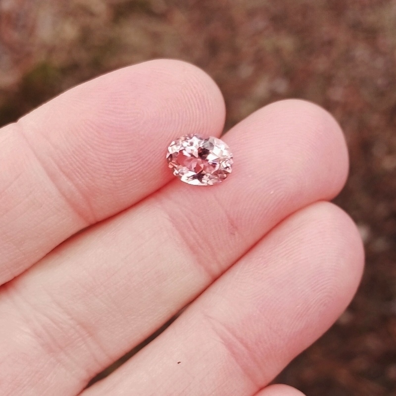 Baby Pink Natural Tourmaline Afghanistan 1.91 ct  Litnon.com