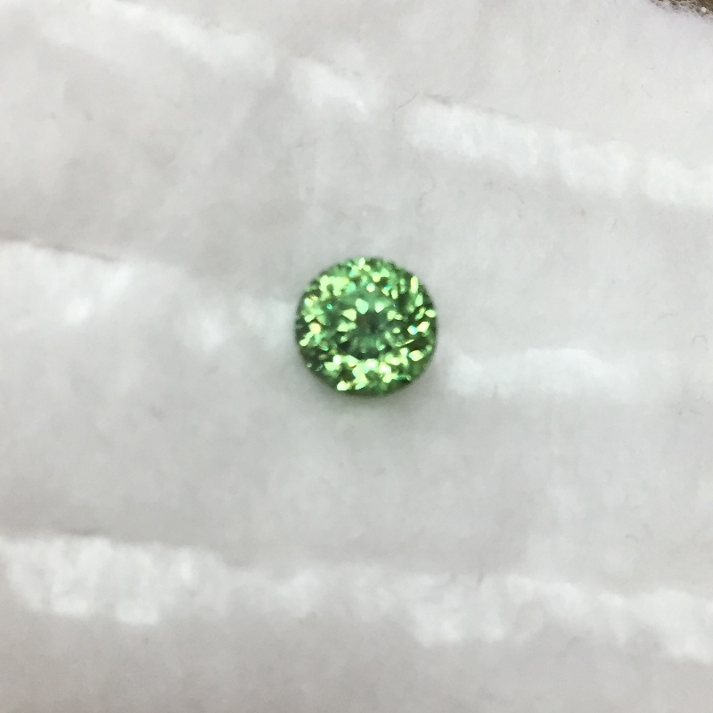 USA Cut Nice Color Demantoid Garnet Namibia 1.56 ct GL Litnon.com