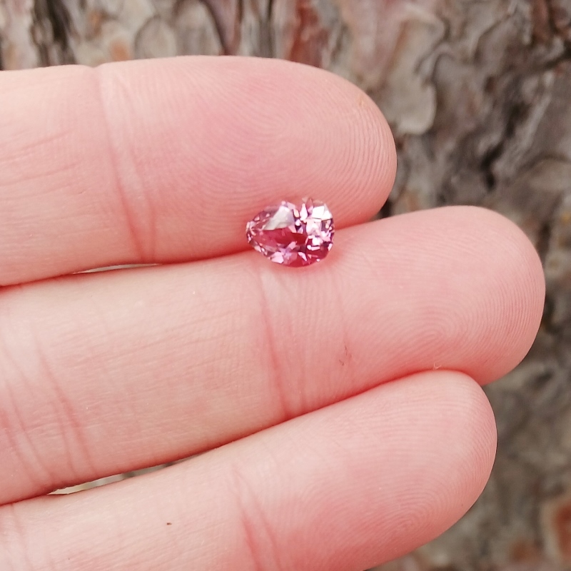 Baby Pink Natural Tourmaline Afghanistan 1.75 ct GL Litnon.com