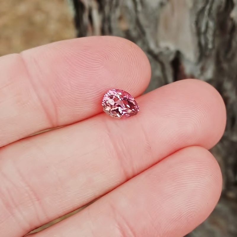 Baby Pink Natural Tourmaline Afghanistan 1.75 ct GL Litnon.com