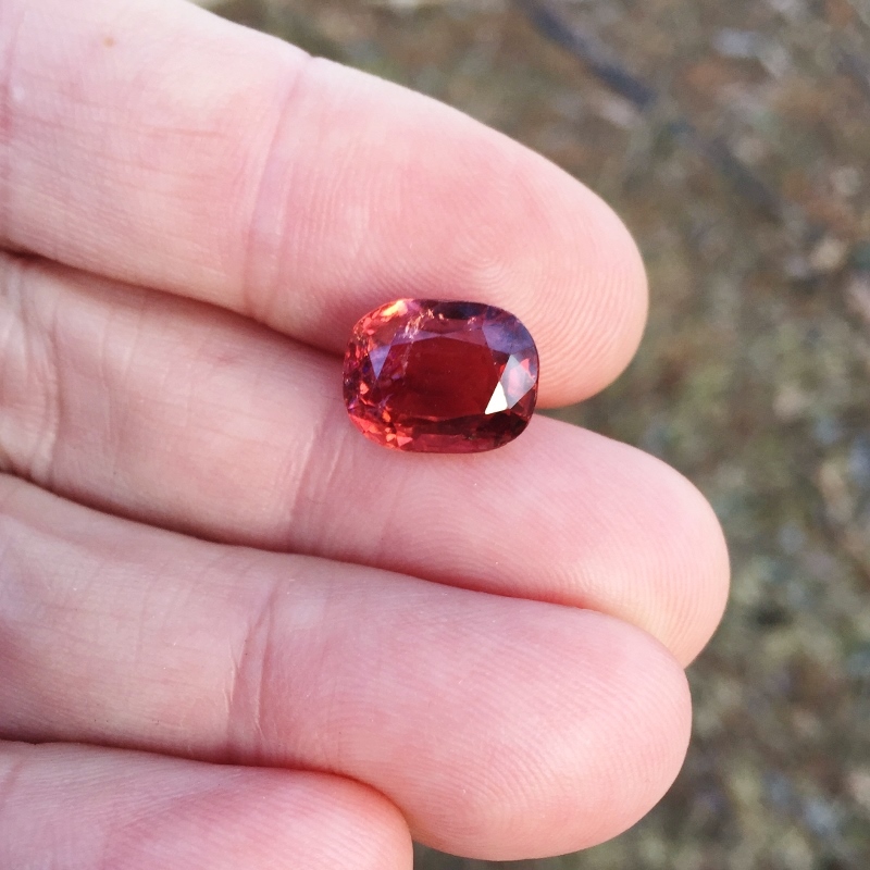 Included Natural Tourmaline Brazil 6.87 ct GL Litnon.com