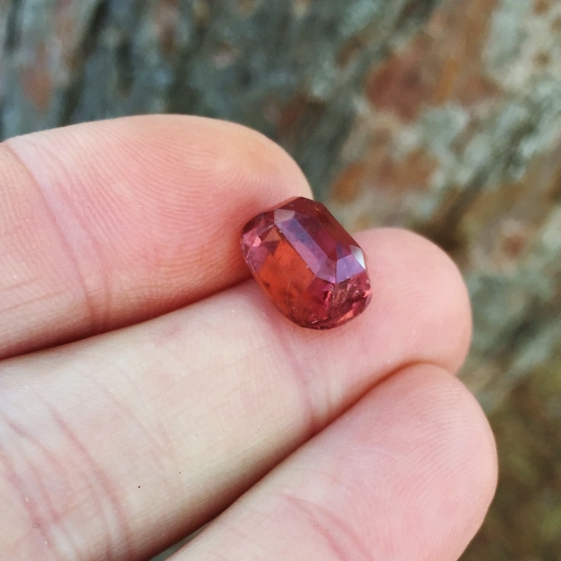 Included Natural Tourmaline Brazil 6.87 ct GL Litnon.com