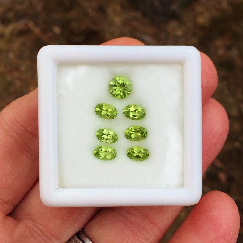 Bright and Clean Natural Arizona Peridot 3.94 ct Lot  Litnon.com