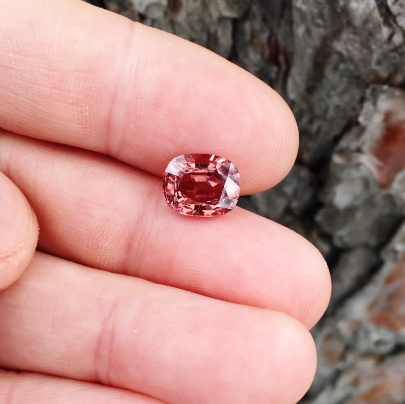 Big Autumn Red Natural Spinel Sri Lanka 4.44 ct  Litnon.com
