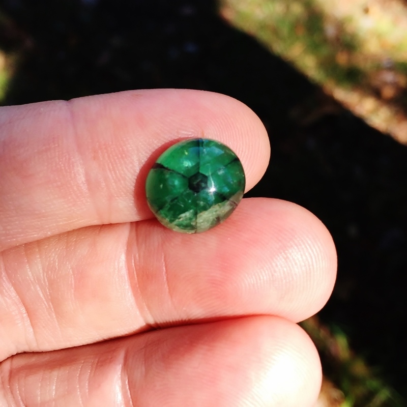 Rare Big Natural Muzo Mine Colombia Trapiche Emerald 10.05 ct GL Litnon.com