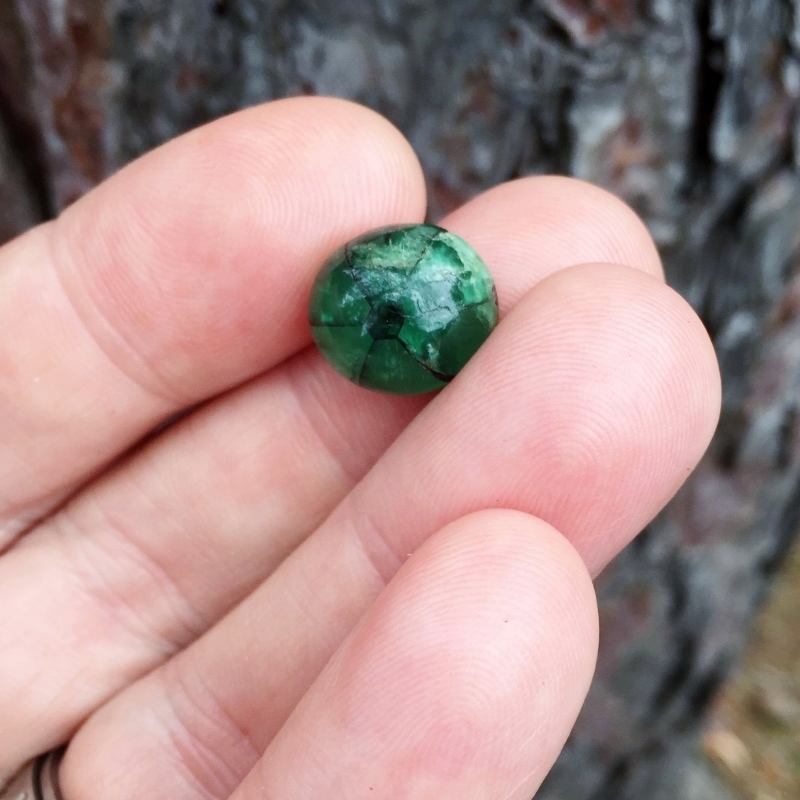 Rare Big Natural Muzo Mine Colombia Trapiche Emerald 10.05 ct GL Litnon.com